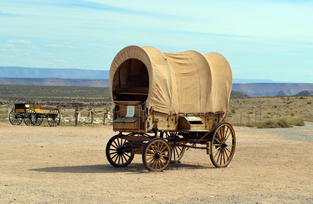 covered wagon ride