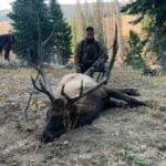 Robert K Laird - Elk taken on hunting trip with Soda Peak Outfitters