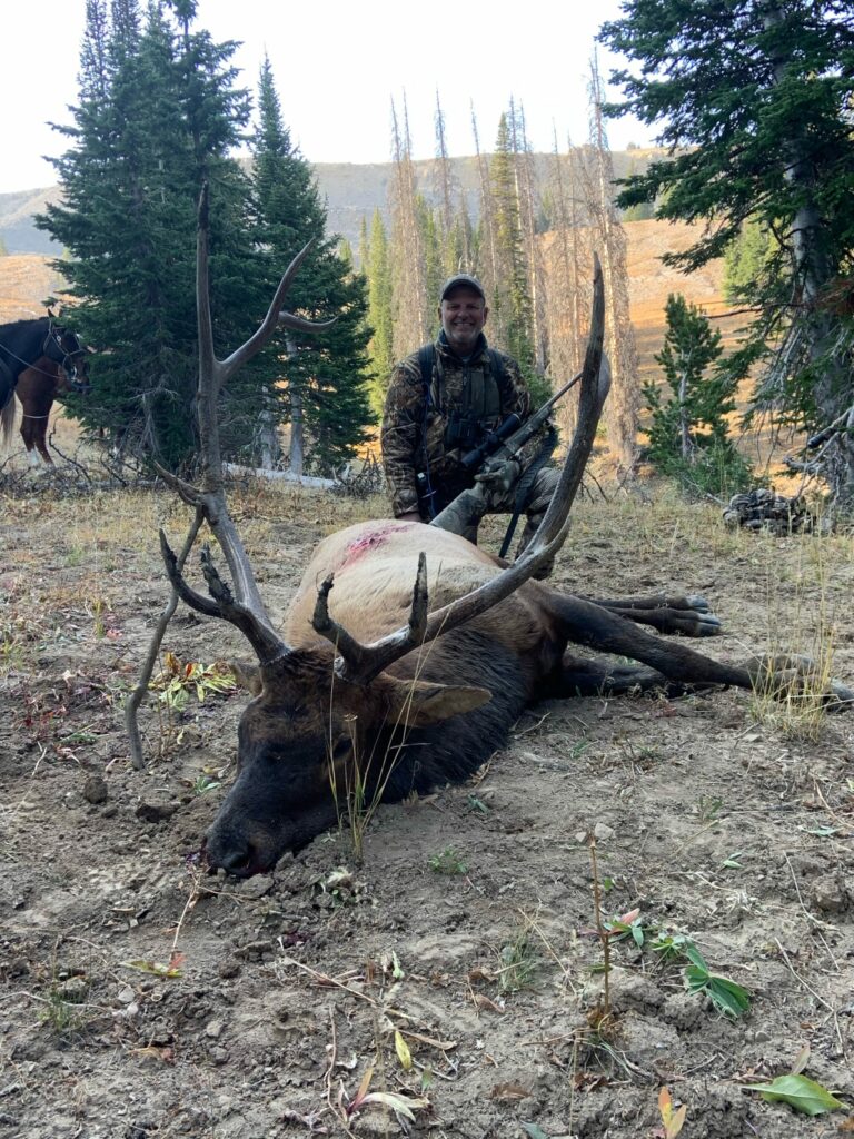 Robert K Laird - Elk taken on hunting trip with Soda Peak Outfitters